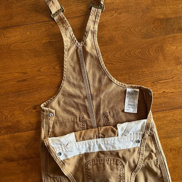 Carhartt vintage tan overalls 3T - Picture 7 of 9